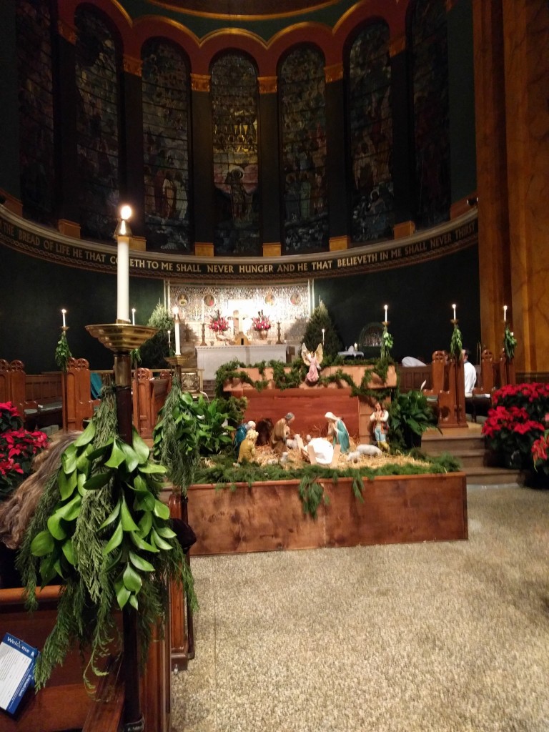 St. Michael's Episcopal Church, Upper West Side, Manhattan:  Midnight Christmas Service